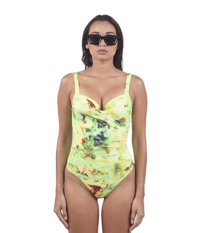 Green Fabiola Bathing Suit