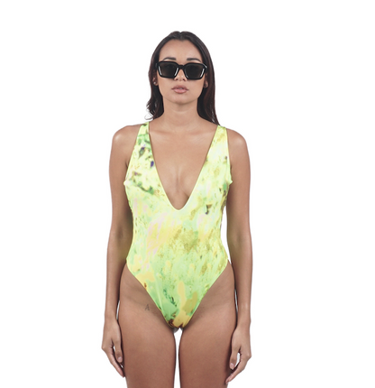 Green & Olive VX Bathing Suit