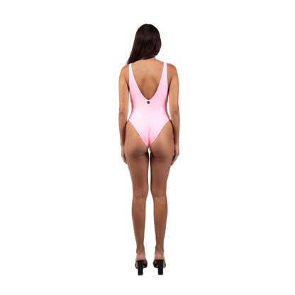 Pink LGHT V Bathing Suit