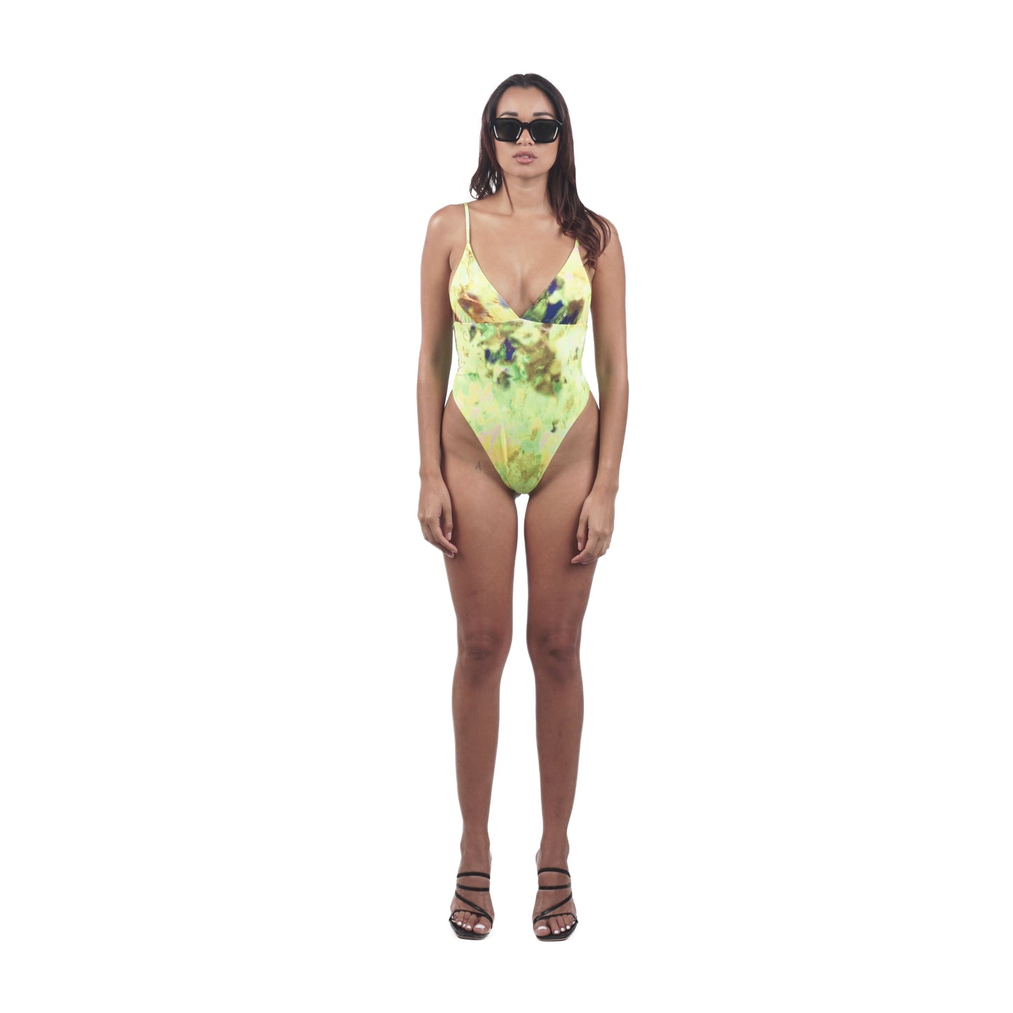 Green & Olive Asia Bathing Suit