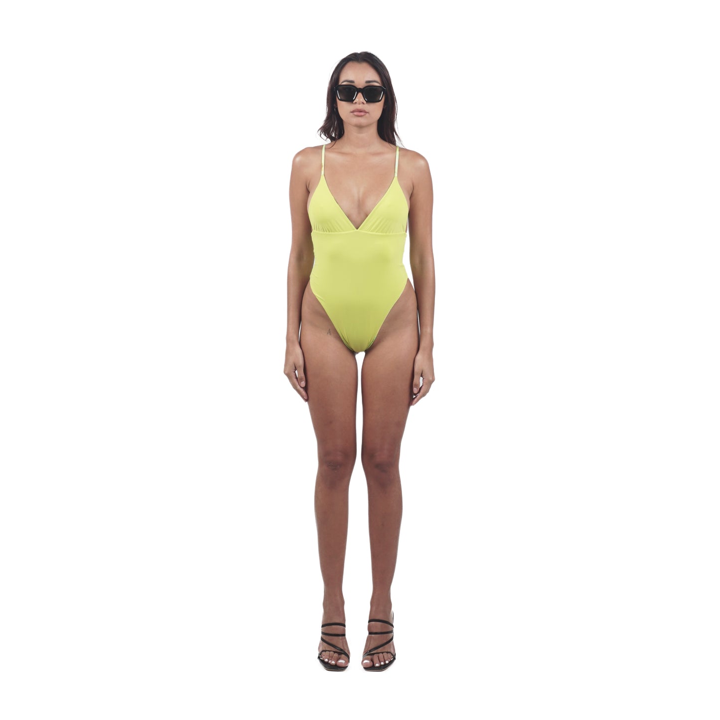 Green & Olive Asia Bathing Suit