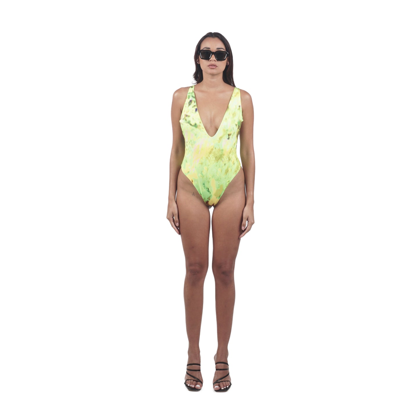 Green & Olive VX Bathing Suit