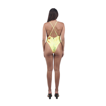 Yellow & Mustard Asia Bathing Suit