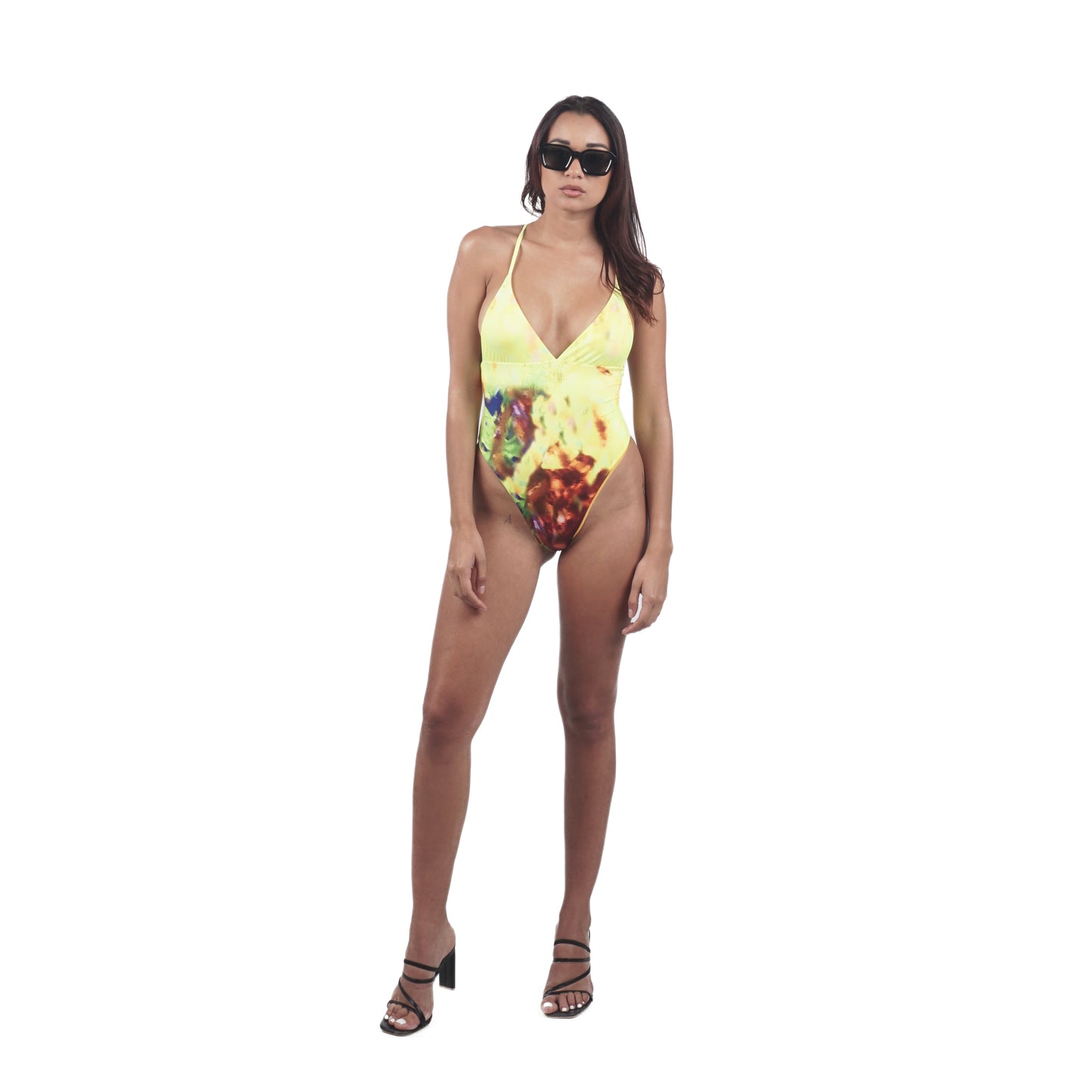 Yellow & Mustard Asia Bathing Suit