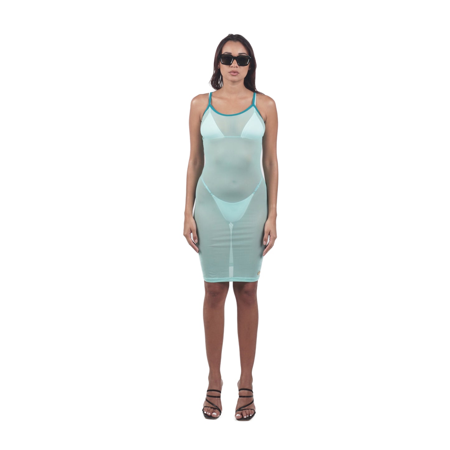 Turquoise Eli Cover Up Dress