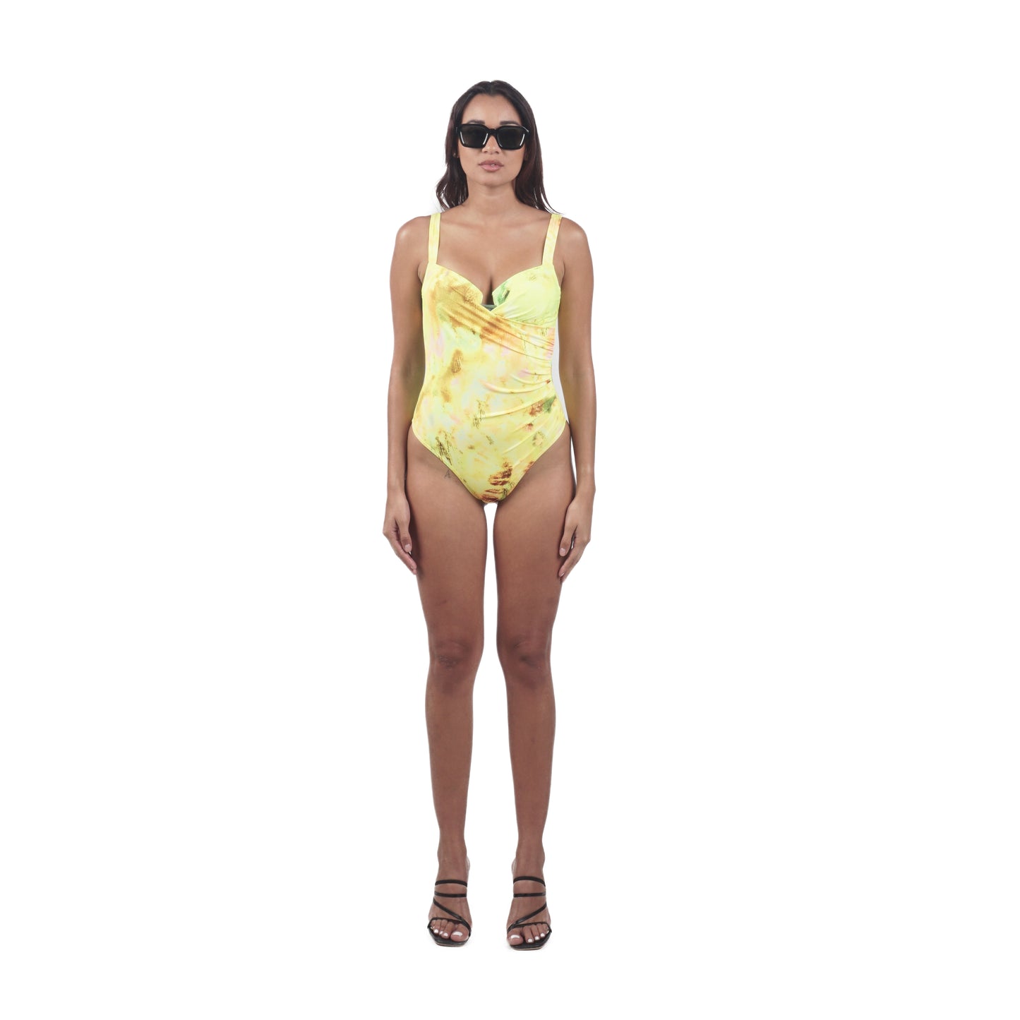 Yellow Fabiola Bathing Suit