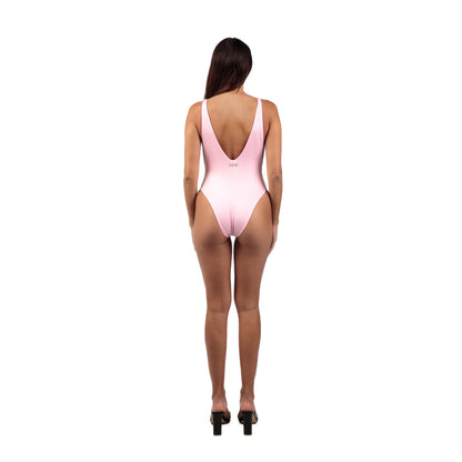 Pink LGHT V Bathing Suit